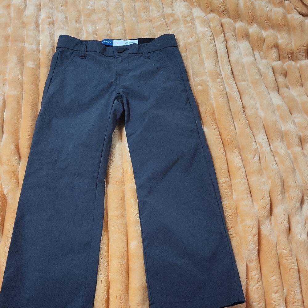 Old Navy Boy's Dark Gray Chinos